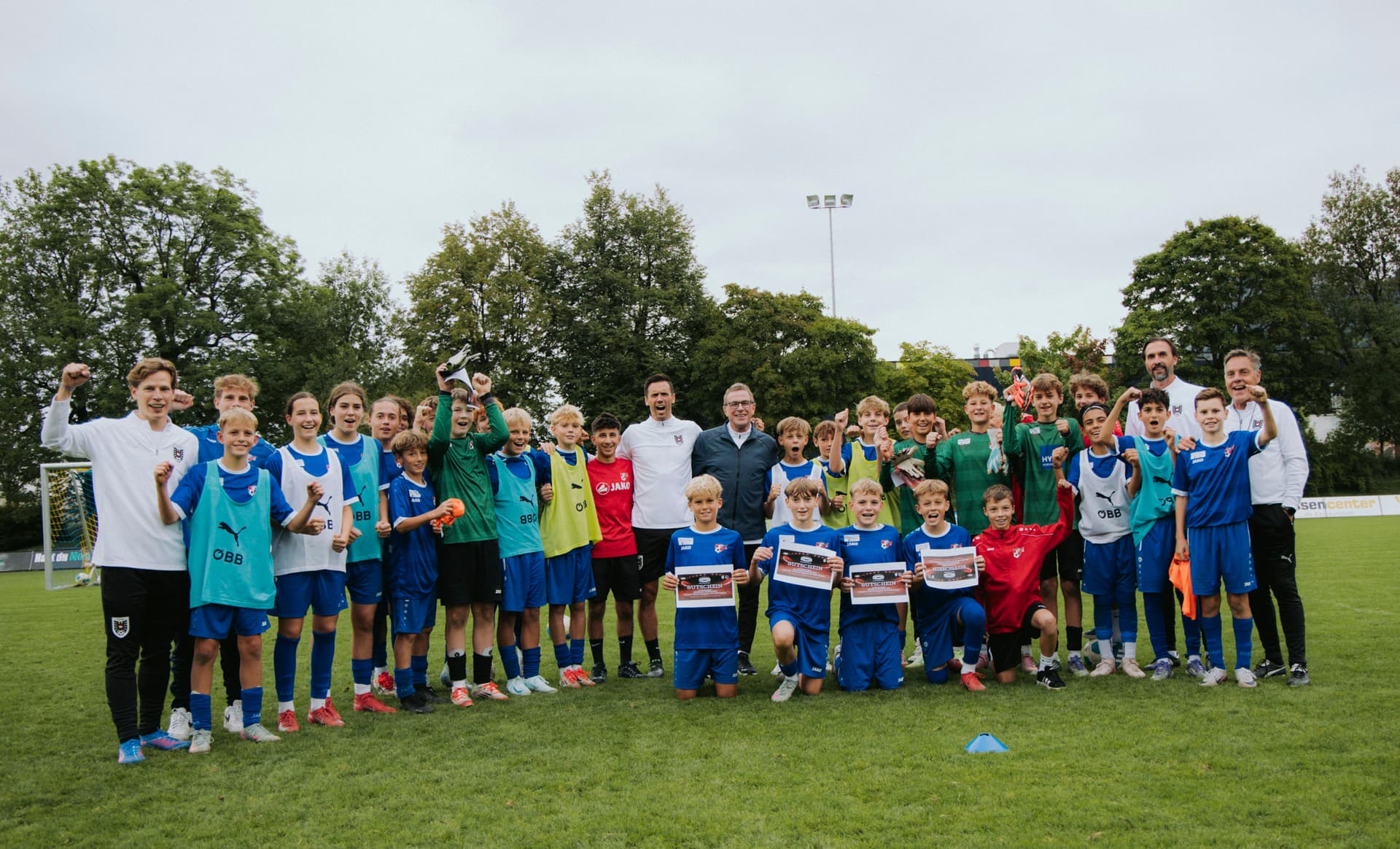 Finale der "Trainieren mit der Teamchef"-Tour