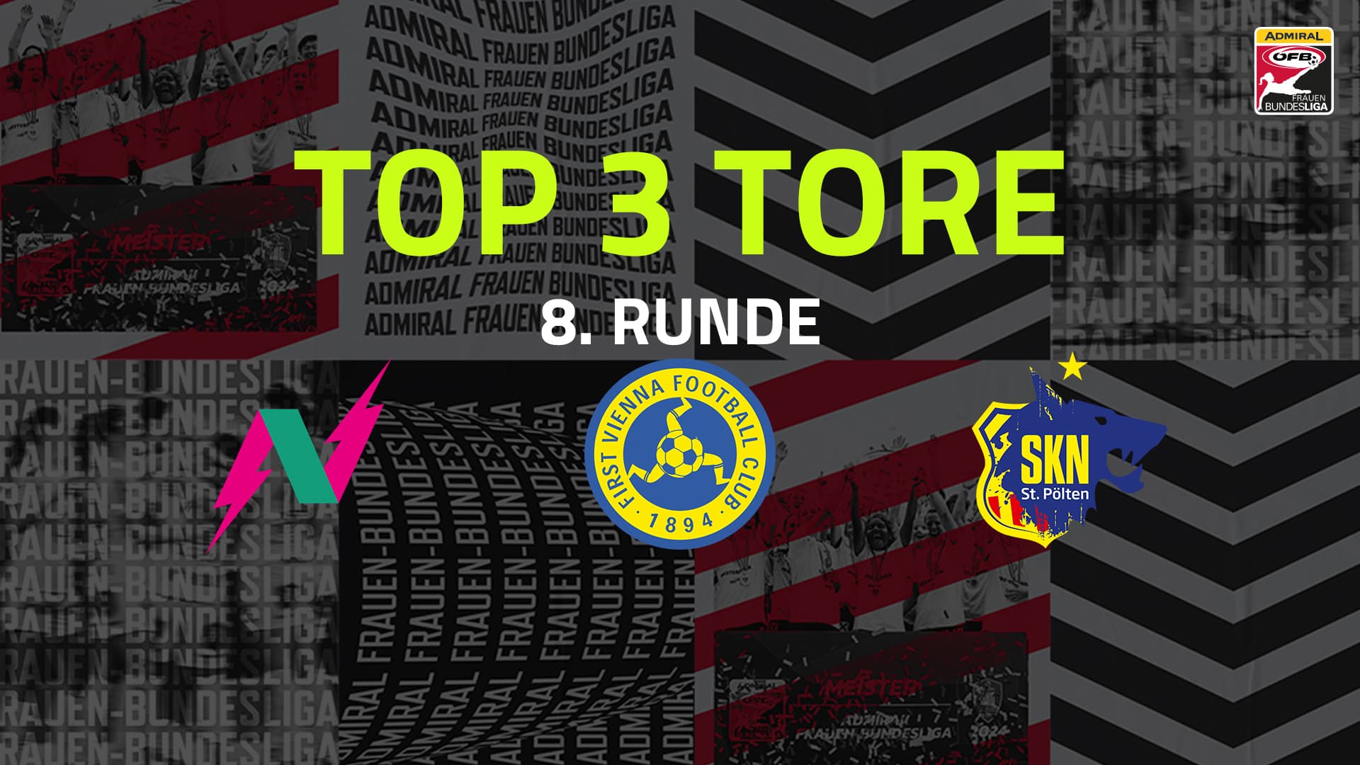 Top 3 Tore | 8. Runde | AFBL