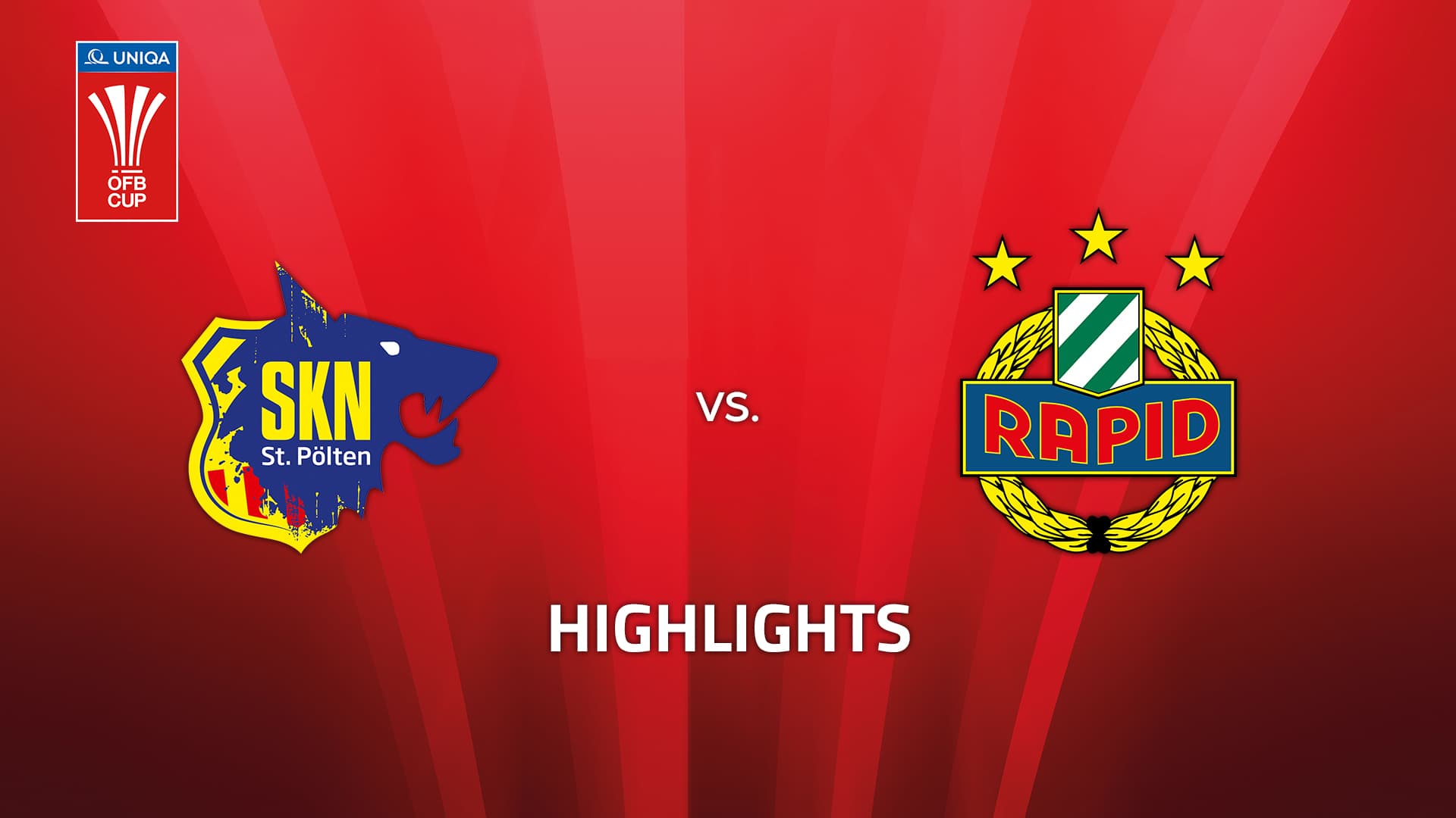 SKN St. Pölten - SK Rapid
