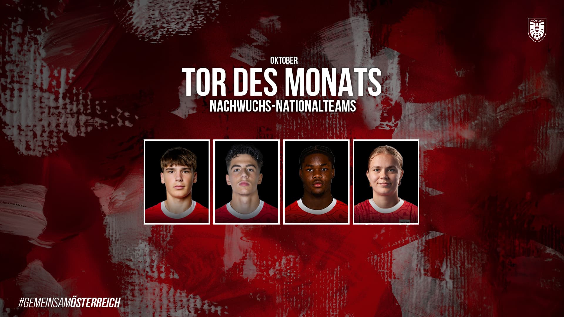 Tore des Monats Oktober | Nachwuchs-Nationalteams